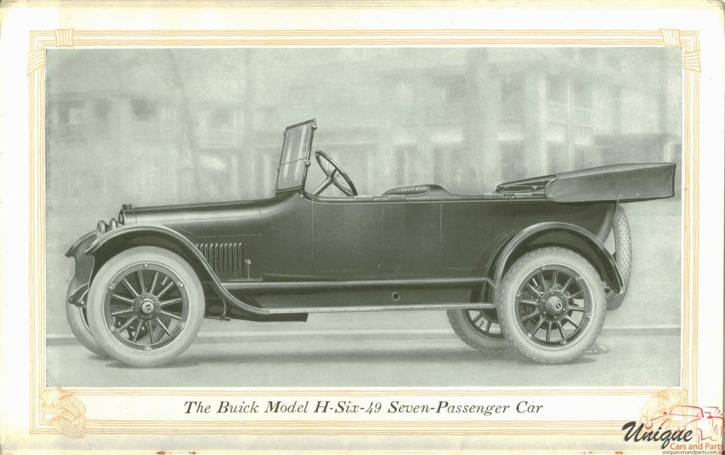 1919 Buick Brochure Page 3